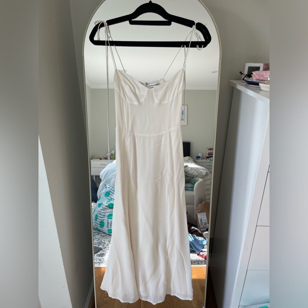 My rehearsal dinner dress from Reformation - stunning and worn just once!!